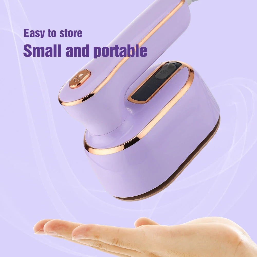 Portable Foldable Steam Iron 1000W High Power Clothes Hanging Ironing Machine Home Travel Steam Iron Ironing Machine