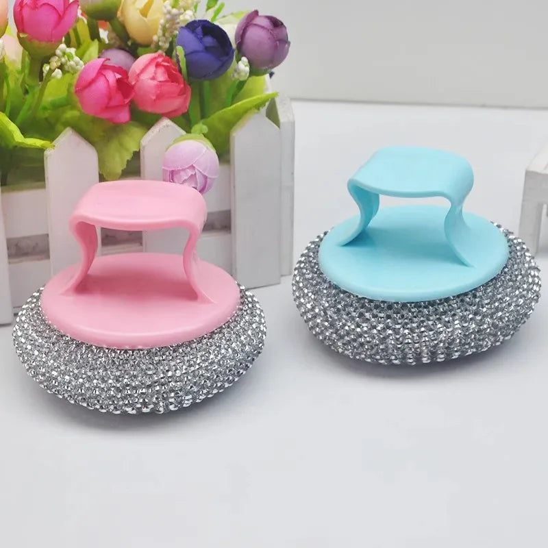 Cleaning Ball Brush Removable Cleaning Brush Pots and Pans Brush Kitchen Cleaning Tools Household Cleaning Brush