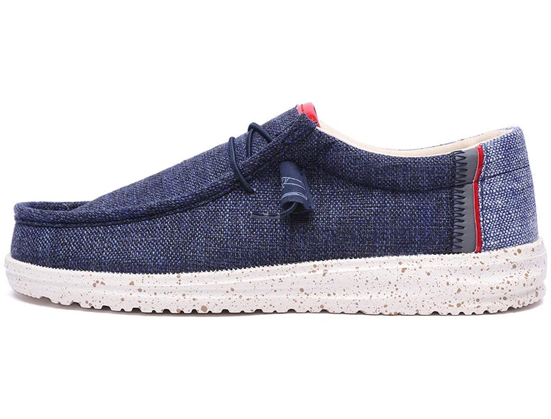 Summer Breathable Men Canvas Shoes Canvass Dude Shoes 2023 Casual Light Big Size 48 49 50 Dropshipping
