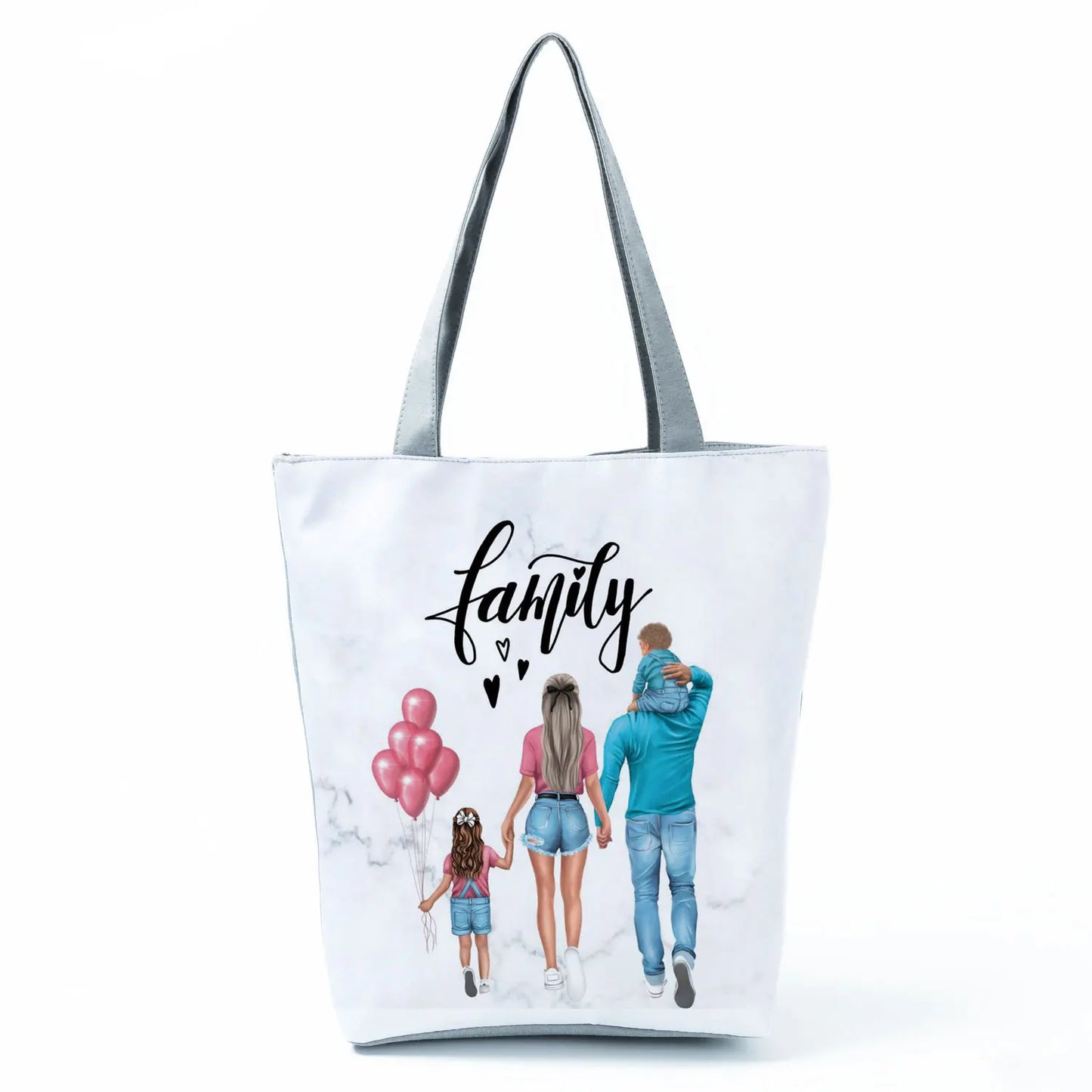 Golden Afro Woman Printed Handbags Pretty Fashion Shoulder Bag Eco Portable Shopping Bag High Capacity Beach Bag Practical Tote
