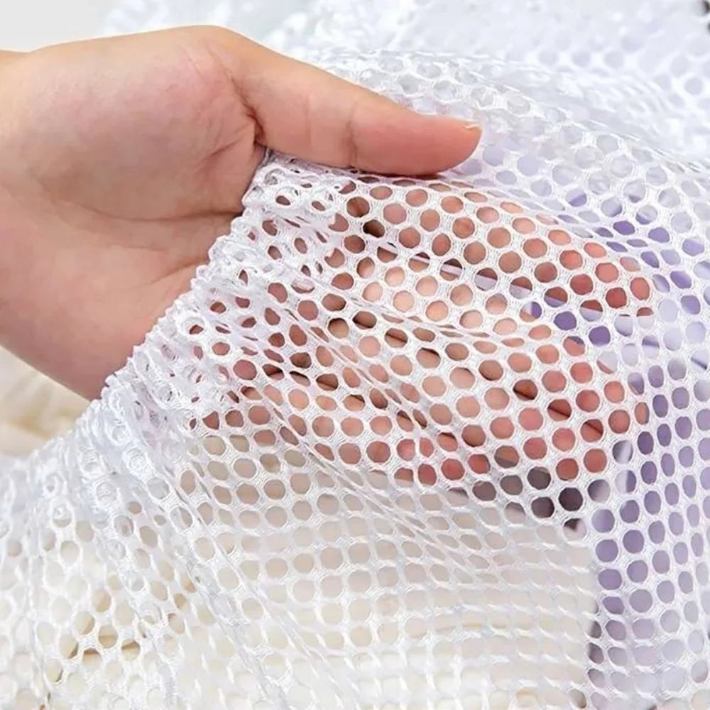 Big Size Large Washing Laundry Bag Mesh Organizer Net Dirty Bra Socks Underwear Shoe Storag Wash Machine Cover Clothes