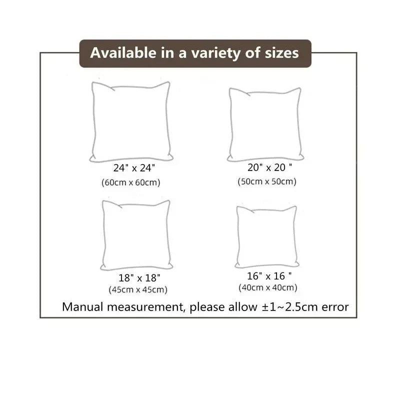 Home Decor Abstract Geometric Pattern Digital Printing Pattern Cushion Cover For Sofa Bedroom Car Pillow Cover