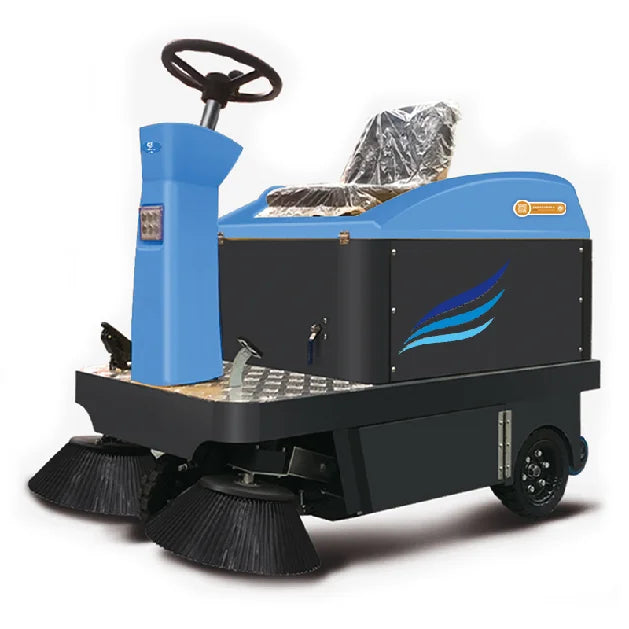 CleanHorse X2 Industrial Automatic Vacuum Drive Auto Floor Sweeper Machine Ride on Electric Street Road Sweeper