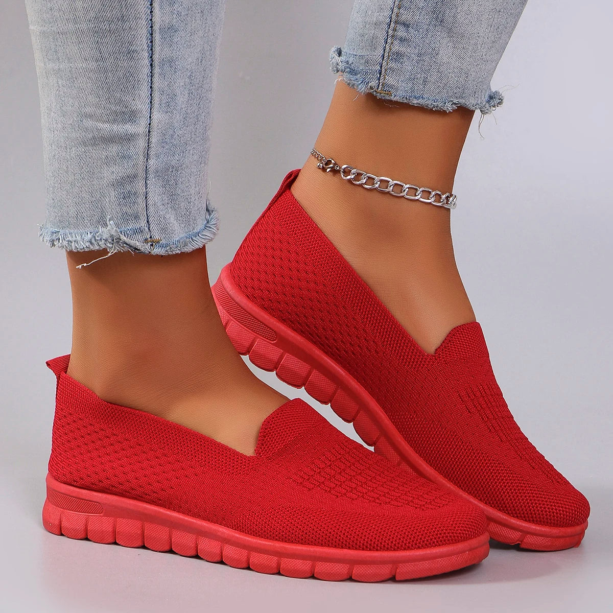 Women's summer breathable mesh flat shoes women's shoes casual sneakers shoes, clearance free shipping
