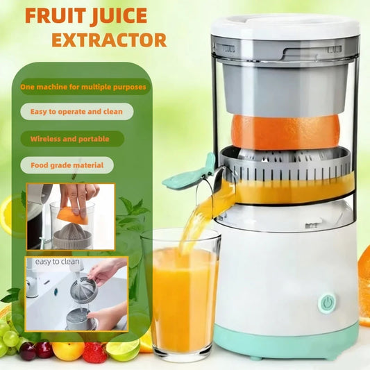 Portable Electric Juicer Juice Lemon Squeezer USB Charging Kitchen Fruit Small Juicer Blender Fresh Separator Press Machine