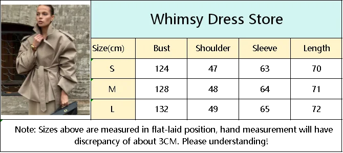 Solid Laepl Lace Up Trench Coat Women Fashion Full Sleeve Waist Cinching Short Windbreak 2025 New Autumn office commute outwear