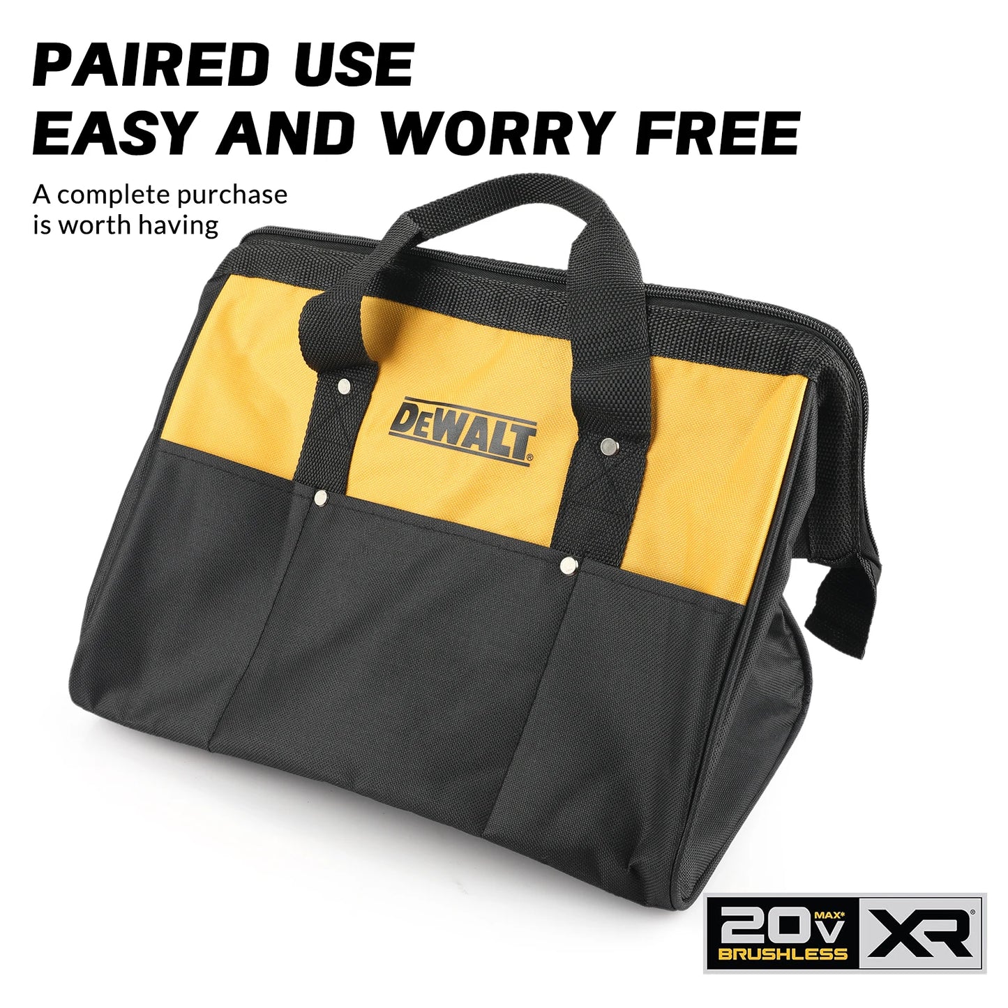 DeWalt impact drill drilelectric hand drill, Angle grinder polishing machine,DeWalt Bag combination Kit DCG405NT & DCD805