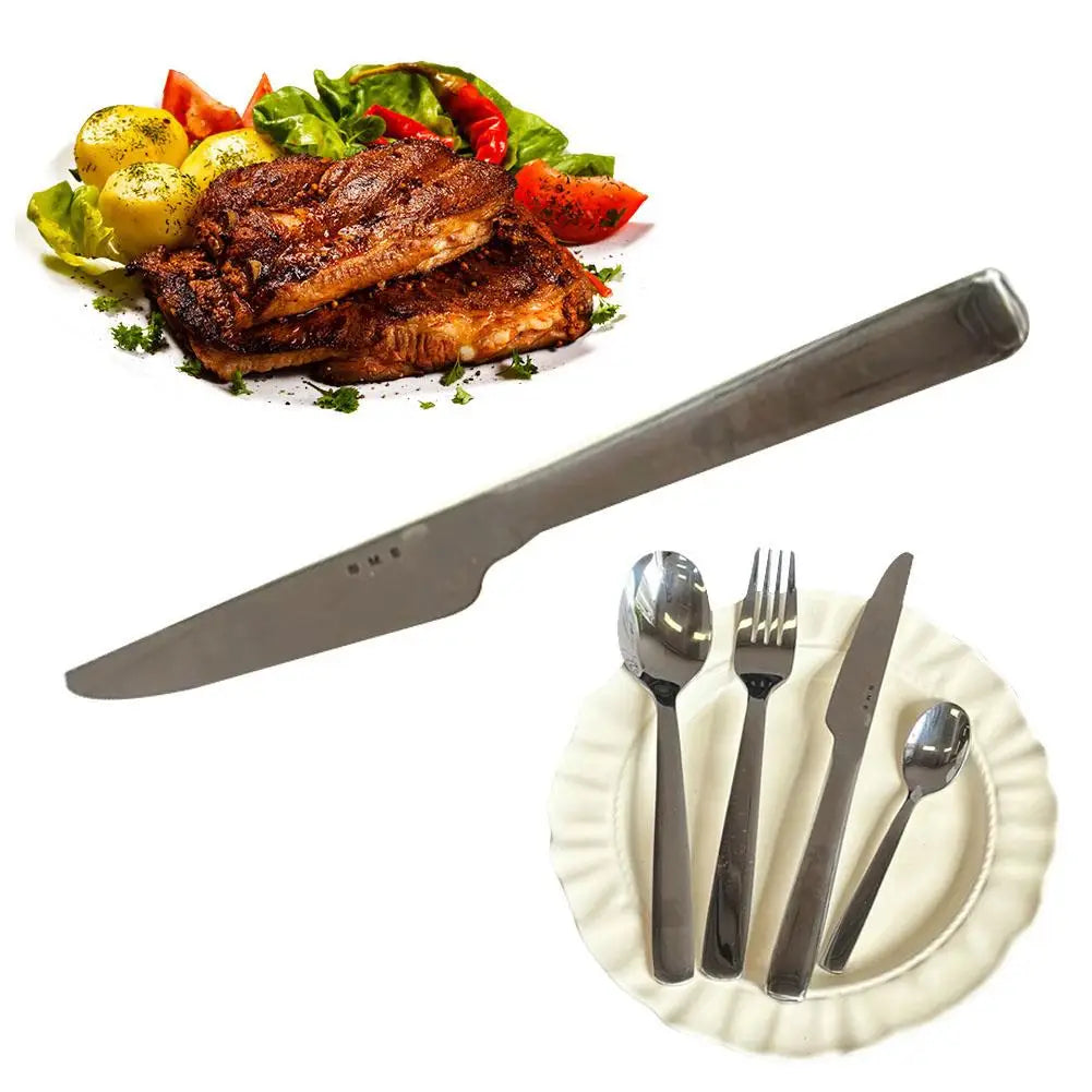 4pcs Italian High Quality Stainless Steel Fork Spoon Knife Set Western Tableware Dessert Spoon Polishing Cutlery Kitchen Gifts