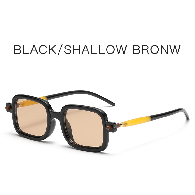 UVLAIK Myopia Optical Glasses Frame Men Women Retro Square Sunglasses Fashion Anti Blue Light Computer Goggles Eyglasses