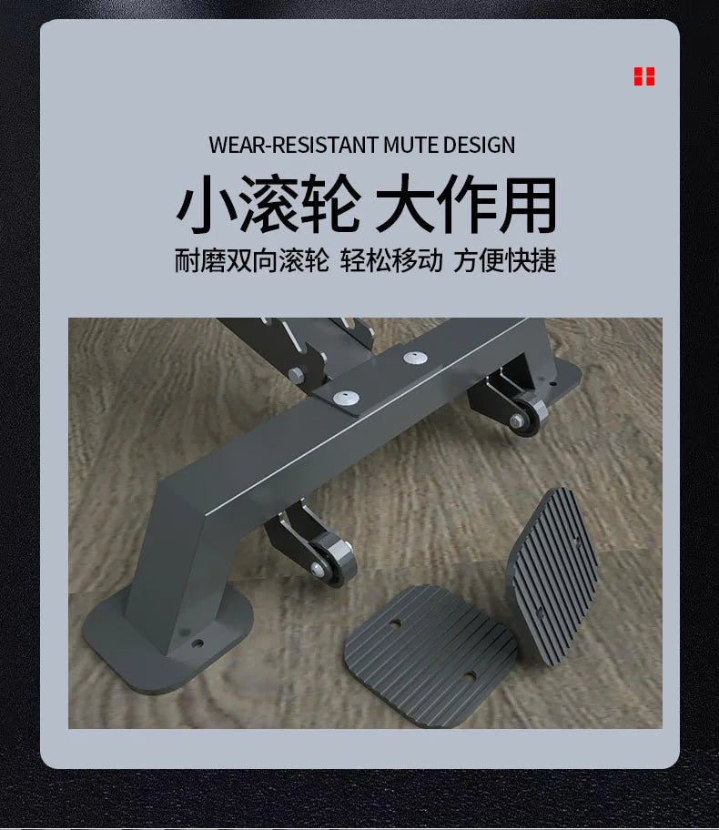 Adjustable Heavy Weight Workout Fitness Bench Home Flat Foldable Incline Decline Bench Press Metal Material