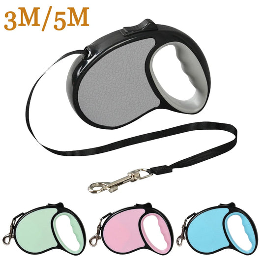 3/5 Meters Retractable Dog Leash Pet Leash Traction Rope Belt Automatic Extending Lead For Small Large Dog Pug Chihuahua Product
