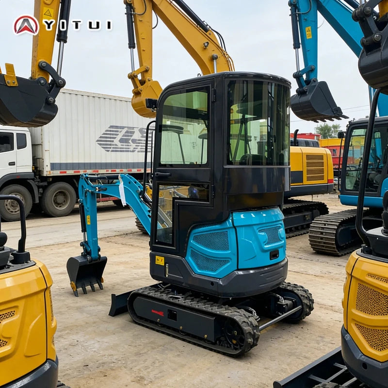 2026 Mini Excavator 2.0 Ton Euro 5 Kubota Engine Multi-Function Compact Digger For Farm Garden & Small Engineering Customized