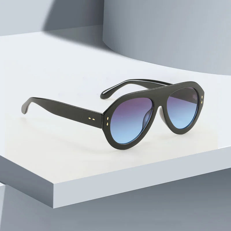 2025 New in Vintage Sunglasses for Women Modern Fashion Red Gradient Round Glasses Glasses Women Gift for Womens Sunglasses