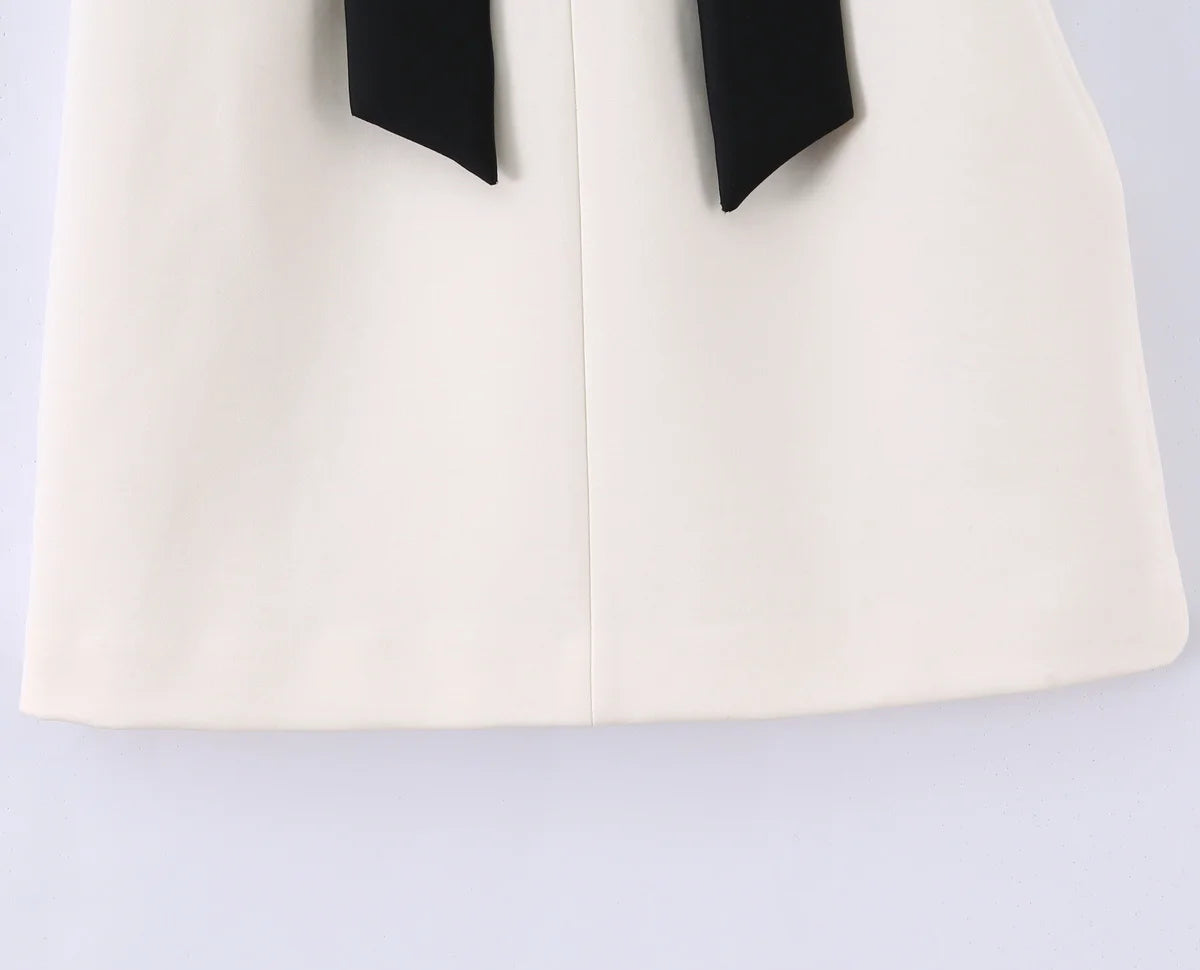 Women Strapless Mini Dress With Bow Fashion Off Shoulder Straight Neck Slim Club Party Clothing Female Sexy Dress 2026 New