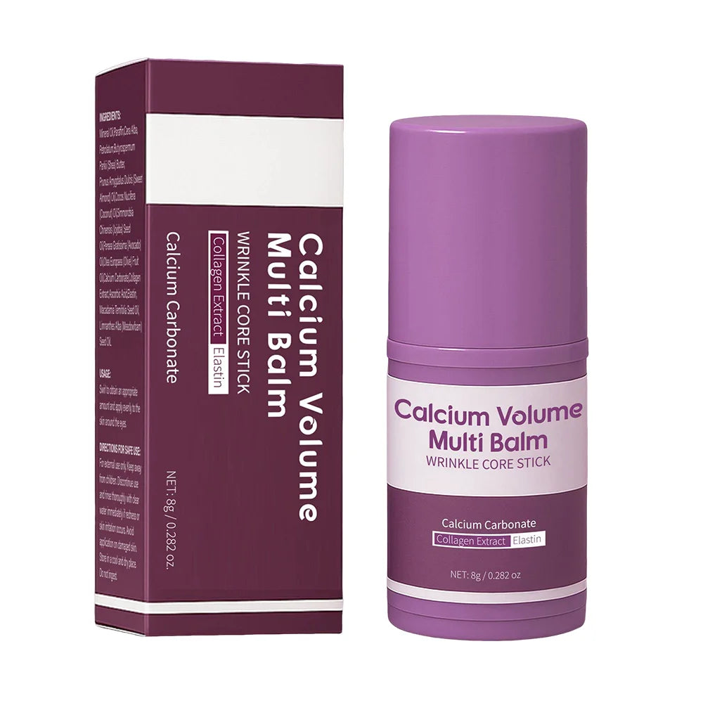 Calcium Volume Multi Balm for Smoothing Fine Lines Firms and lifts Eye Skin  Wrinkle Stick for Unisex Brightens and Soothes Skin