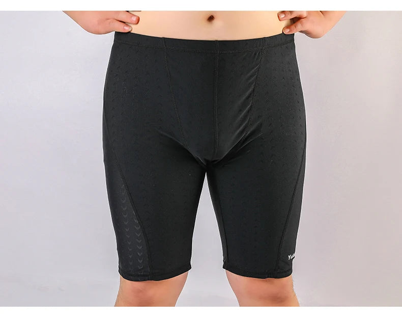 Men swimwear Plus Size Mens Swimming Trunks Sports Swim Wear 135kg Bottoms Hot Spring  Adult Shorts Printing Pants Beach