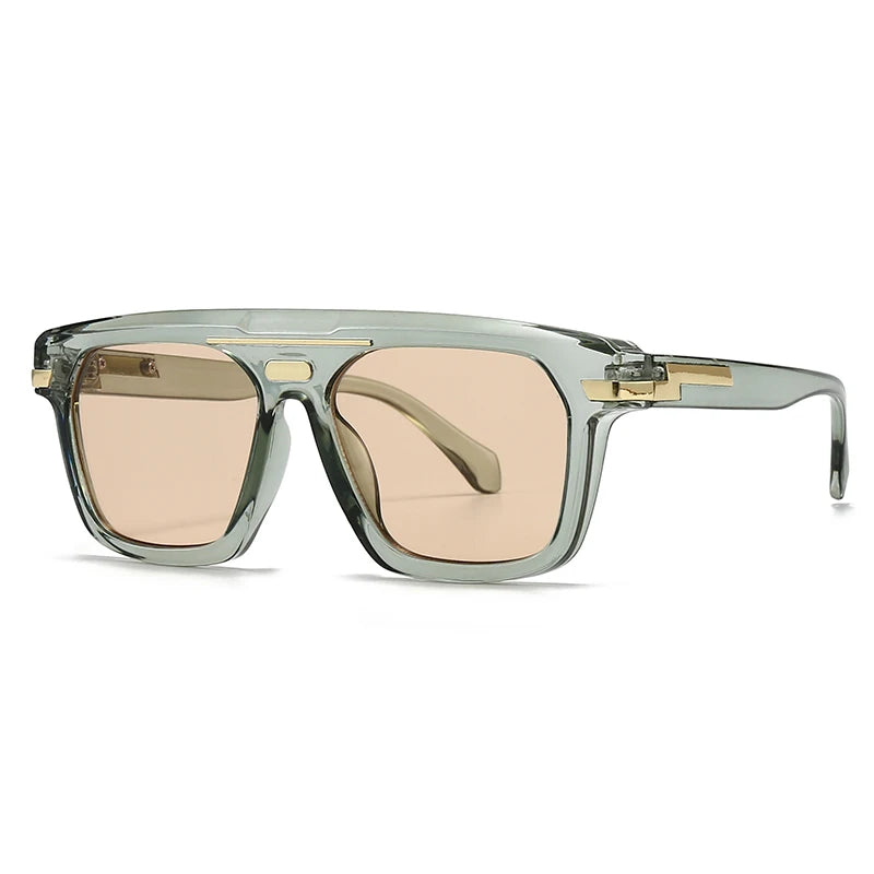 European and American New Cross-Border Exclusive Popular Modern Retro Large Frame Sunglasses Trendy Street Sunglasses Lh281