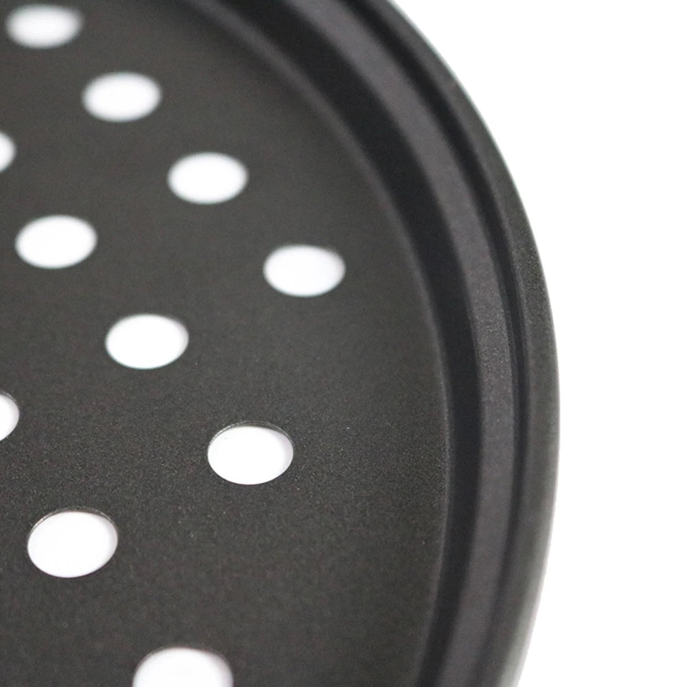 Household Pizza Pans with Holes Breathable Non-Stick Professional Baking Tray for Restaurant Home Grill Barbecue Baking Tools