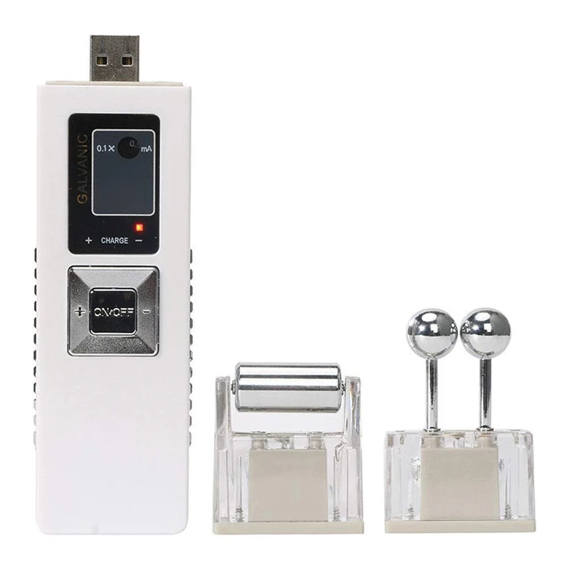 Wireless Galvanic Microcurrent Skin Firming Machine Face Skin Cleaner Skin Tightening Tools Facial Lifting Device Massage Roller