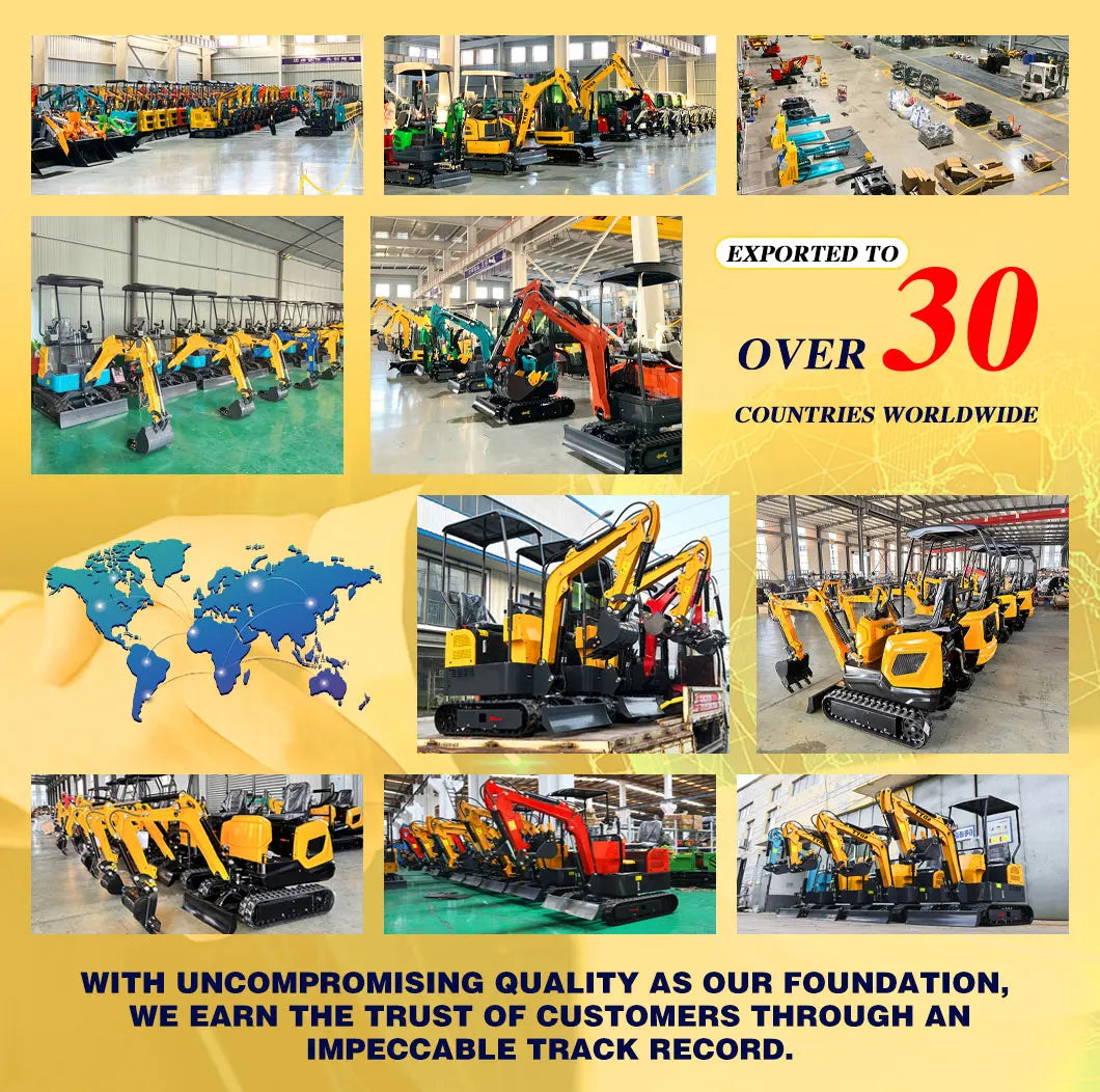 2026 Mini Excavator 2.0 Ton Euro 5 Kubota Engine Multi-Function Compact Digger For Farm Garden & Small Engineering Customized