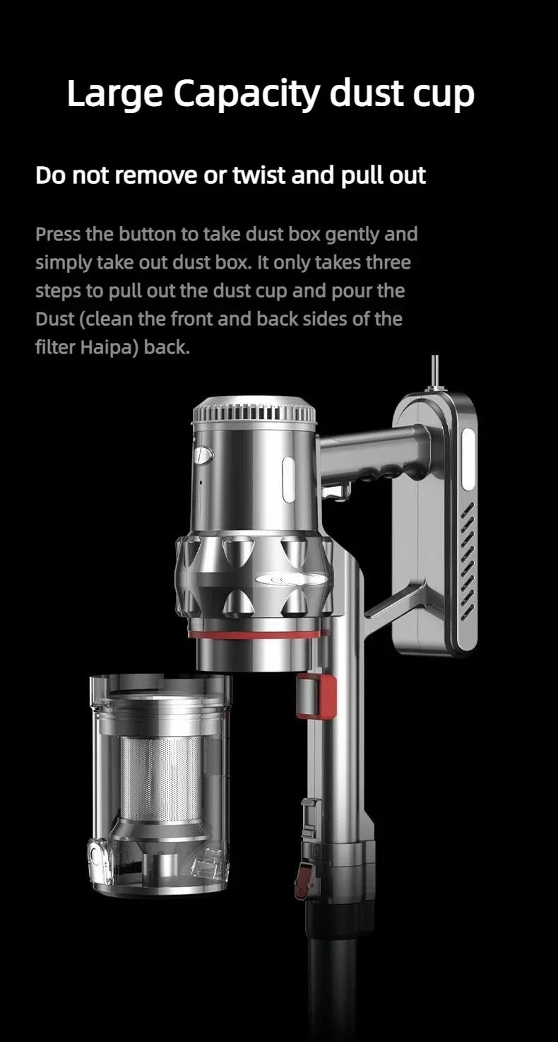 Handheld Cordless Wireless Vacuum Cleaner 600W Power Home portable Carpet Car Cleaning Machine Wired Cordless Vacuum Cleaner