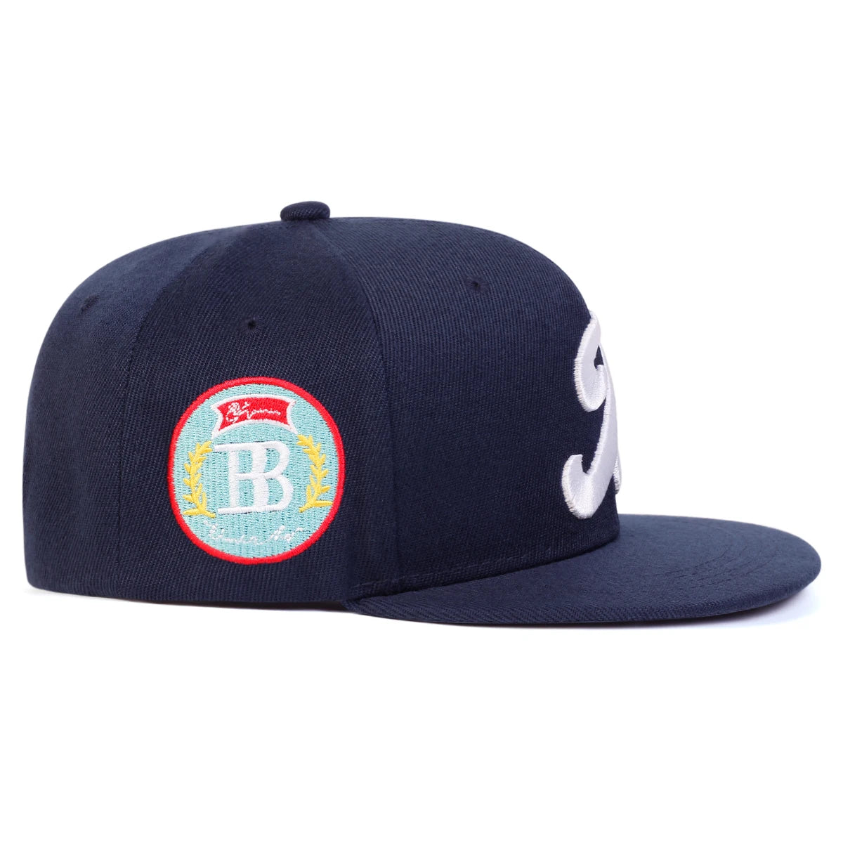 Unisex B Letter Embroidery Hip-hop Hats Spring Autumn Outdoor Adjustable Casual Baseball Caps Sunscreen Hat
