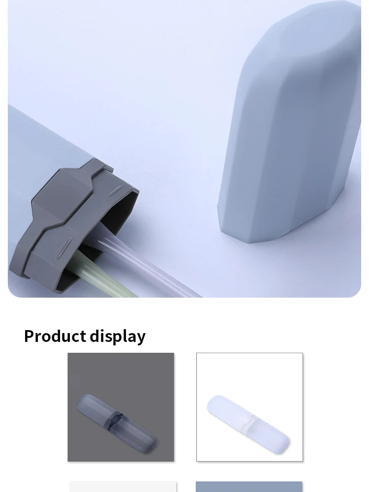1/4pc Portable Toothbrush Cover Storage Box Daily Outdoors Travel Hiking Camping Toothbrush Holder Case Box Bathroom Accessories