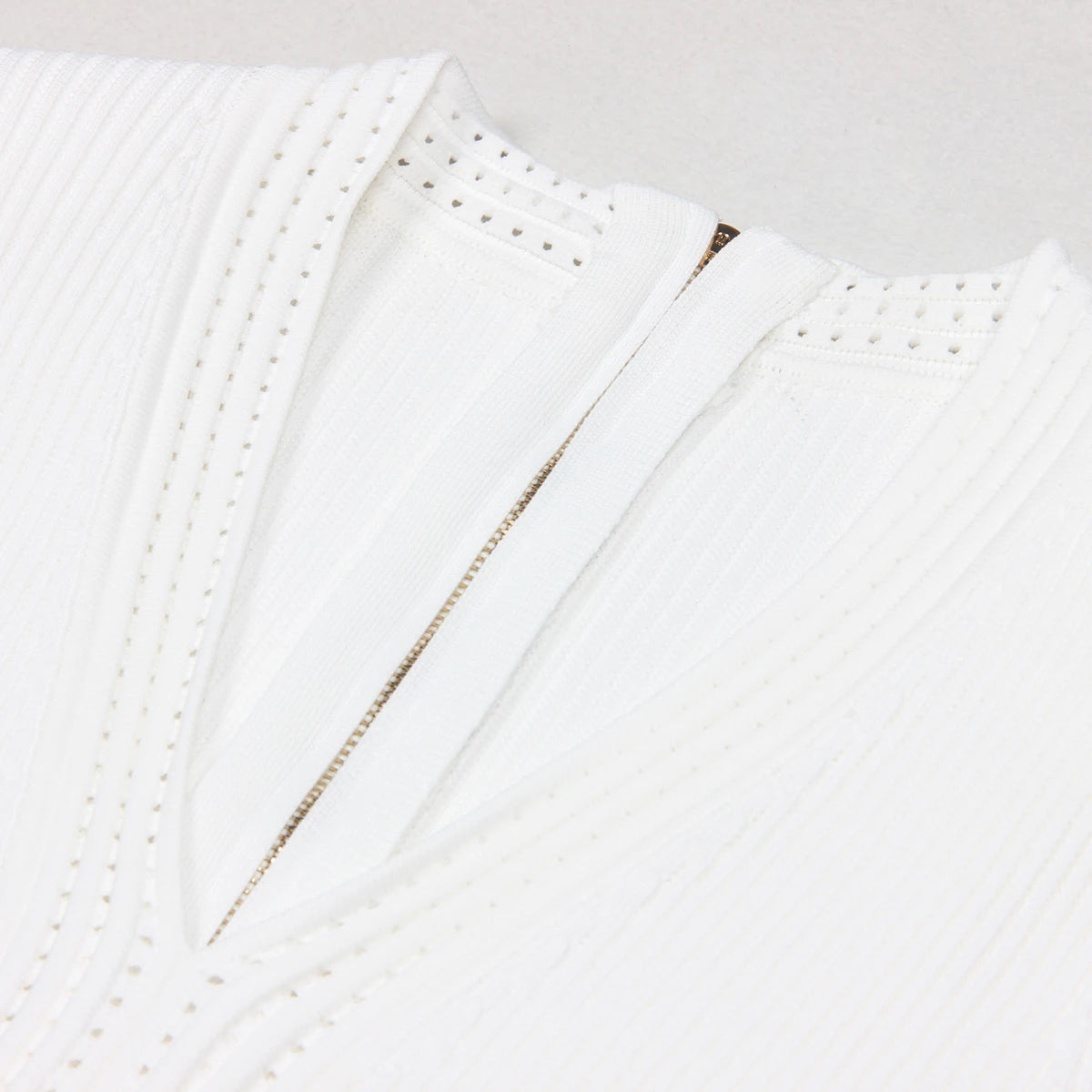 Spring And Summer New Fashionable Knitted Elastic Solid Color Short Sleeved Double Breasted Slim Fit Fishtail Women's Dress