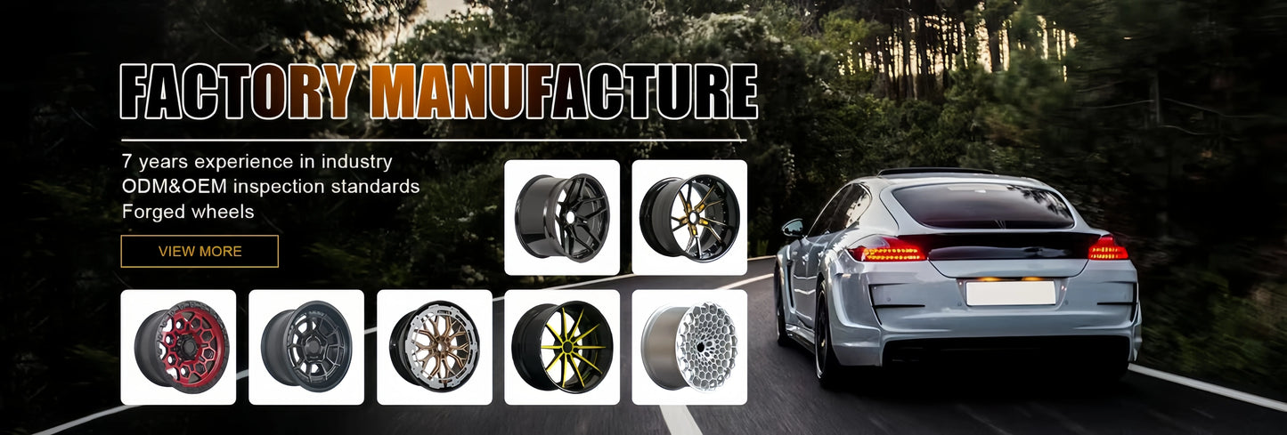 Aluminum Alloy Car Rims - 16-22 Inch, Aircraft-Grade 6061, High Tensile Strength, Customized for Modification, Upgrade & Repair