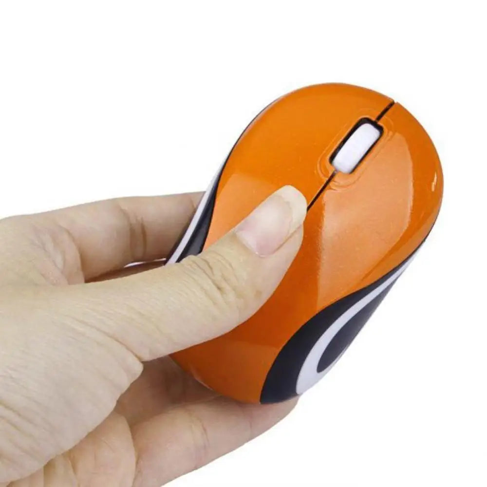 Wireless Mini Mouse Computer Gaming Small Portable Mause 1600DPI Optical USB Ergonomic USB Mice For PC Laptop Gift