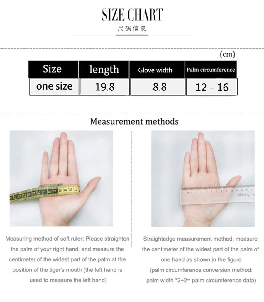 Winter Thickened Children's Sheepskin Fur Gloves Boys and Girls Windproof Warm Students Cold-Proof Leather Finger Gloves