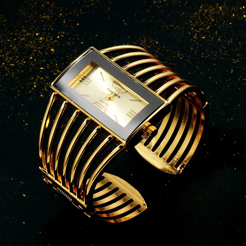 Womens Watch Luxury Fashion Rose Gold Bangle Bracelet Watch Women Dress Clock Female Lady Saati Girls Wristwatch Relojes