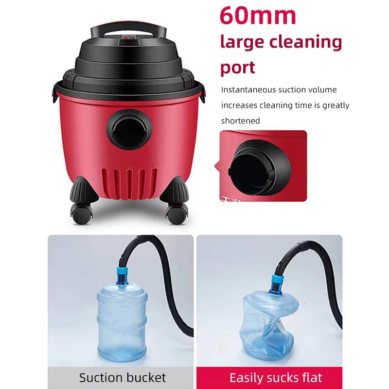Multifunctional Vacuum Cleaner With Dust Collection Function Suitable for Home Garage Workshop Industrial Dry Wet Cleaning