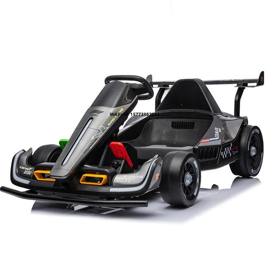 Go Kart for Kids Toy Drift Car Rechargeable Battery Operated Adults Can Ride Child Toy Electric Racing Car