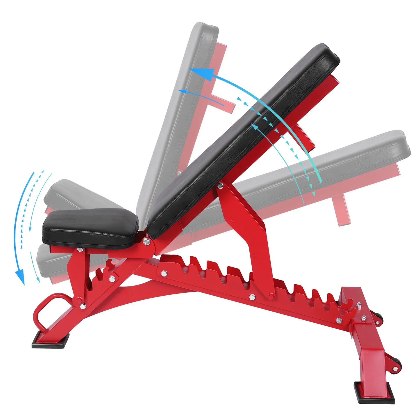 Workout Bench Adjustable Incline Decline Bench for Garage and Home Gym Workouts