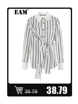 [EAM] Black Printed Back Zipper Sweatshirt New Round Neck Long Sleeve Women Big Size Fashion Tide Spring Autumn 2026 1DJ0624