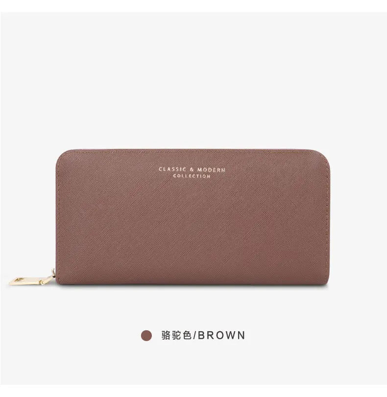 Women Wallet Fashion Purses for Woman Women's Long Style Simple Man Wallets Coin Purse Card Bag Woman's Bags Holders Luggage