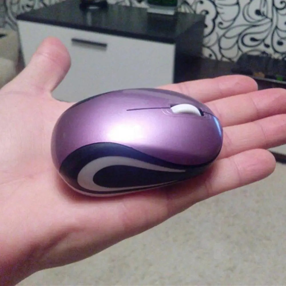 Wireless Mini Mouse Computer Gaming Small Portable Mause 1600DPI Optical USB Ergonomic USB Mice For PC Laptop Gift