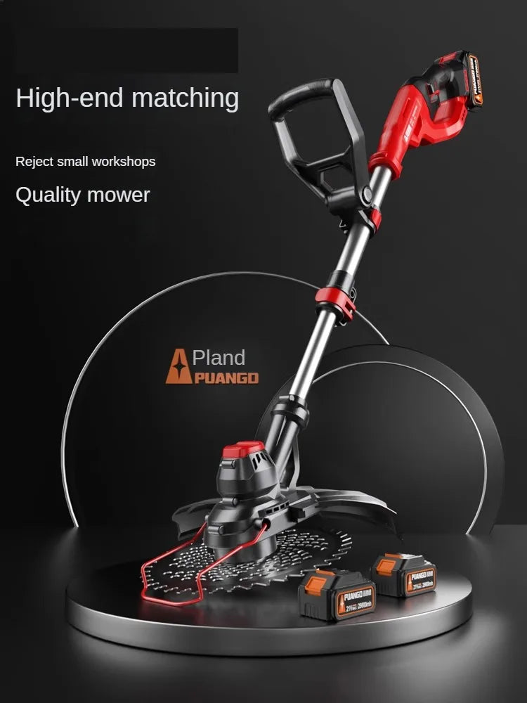Portable Electric Lawn Mower with Lithium Battery for Home Use and Farming Grass Trimming