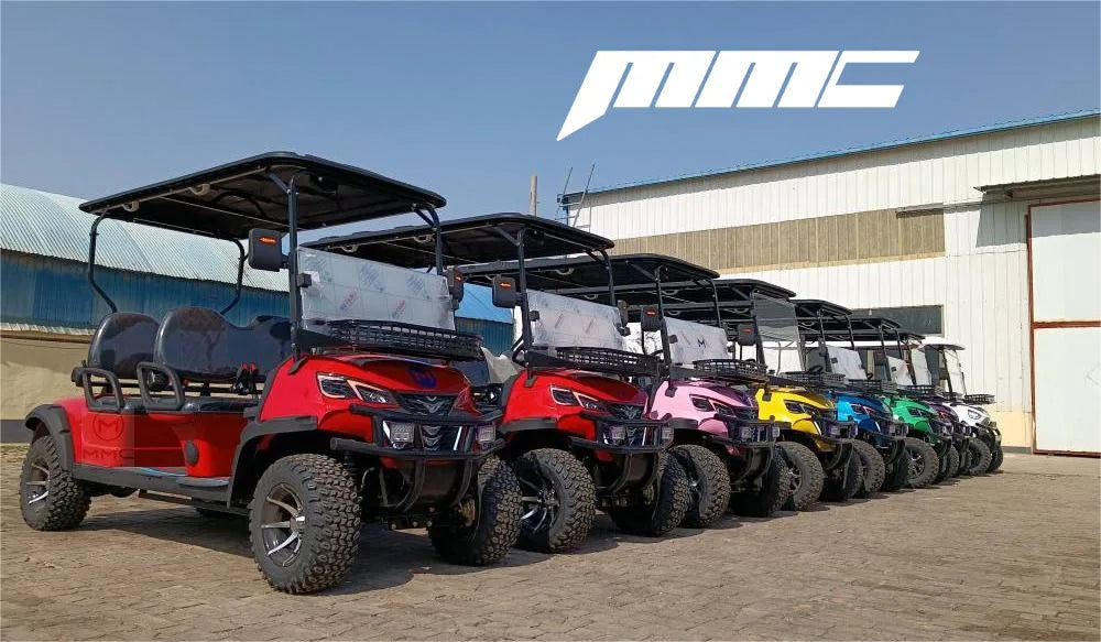 Street Legal Car 4 Wheel Club Club Car 4KW/5KW/7KW Motor Buggy Electric Golf Cart