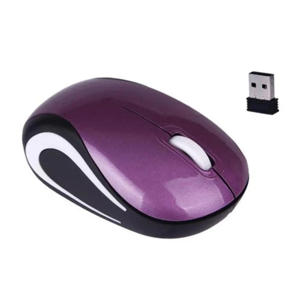 Wireless Mini Mouse Computer Gaming Small Portable Mause 1600DPI Optical USB Ergonomic USB Mice For PC Laptop Gift