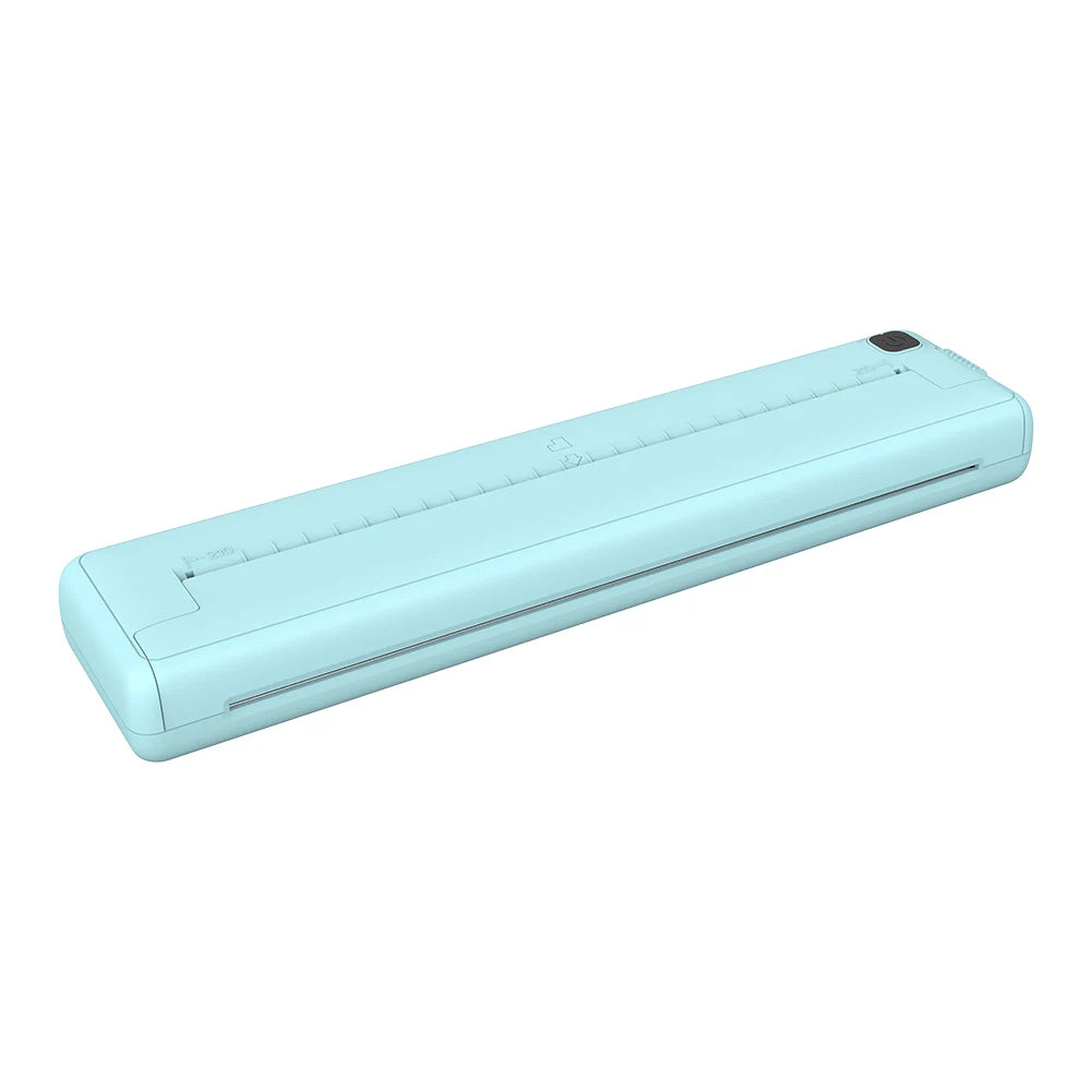 Portable Mini Thermal Printer Wireless Bluetooth A4 Paper Printer Built-in 1000mAh Battery Mini Pocket Printer for Journal Photo