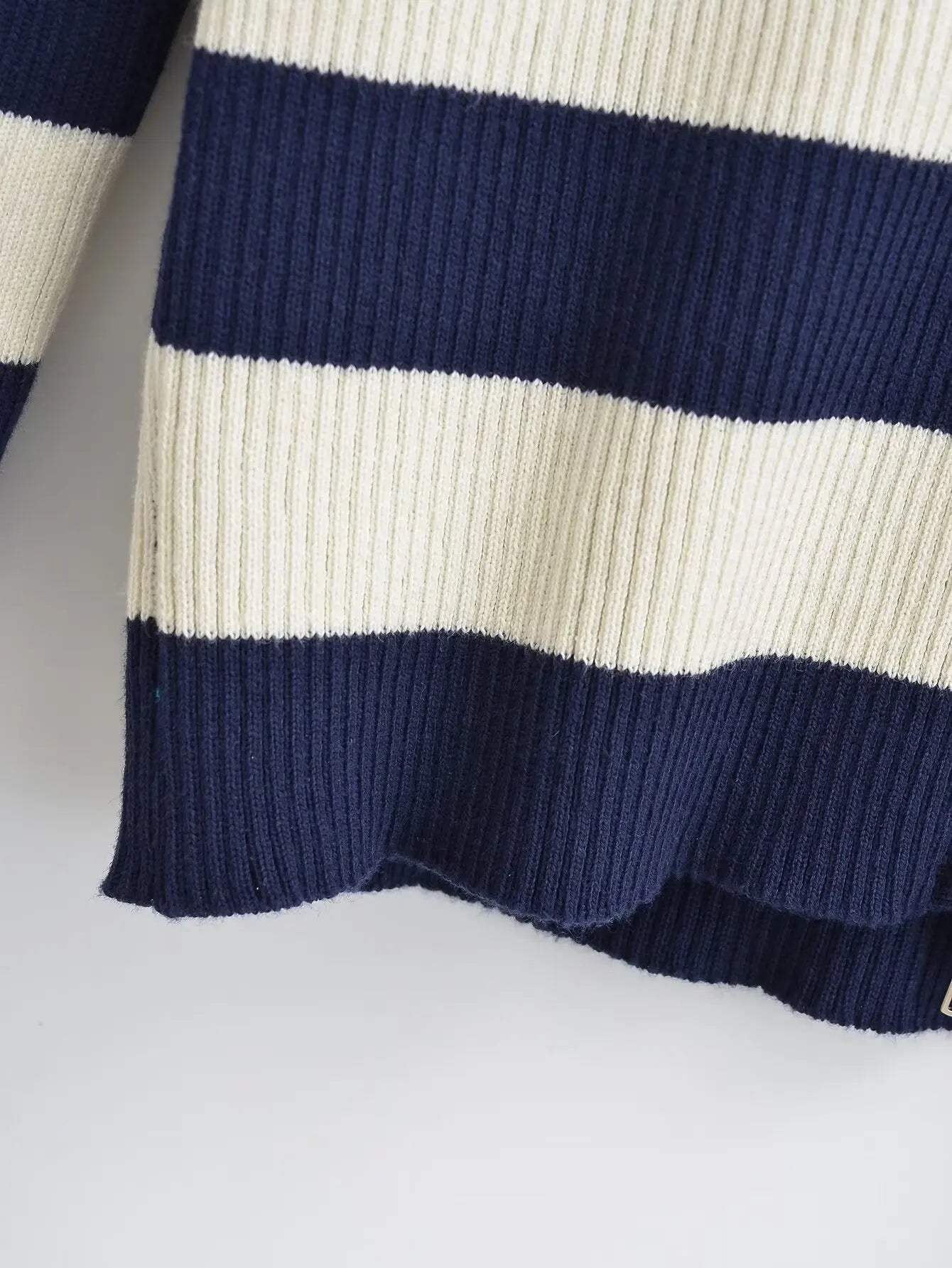 Slim Fit American Style Knitted Cardigan Women's Double Zipper Open Front Pure Desire Autumn Fashion Outerwear BM Style