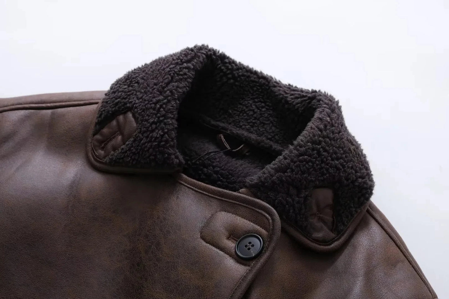 Winter Women's Belted Short Jacket Windbreaker Coat Fashion Retro Warm Thickened Long Sleeve Zipper Mujer Roupa Street