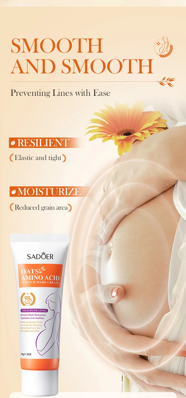 Stretch Marks Permanent Removal Cream Stretch Marks Maternity Improves Fine Stretch Mark Remove Skin Cracks Firming Body Creams