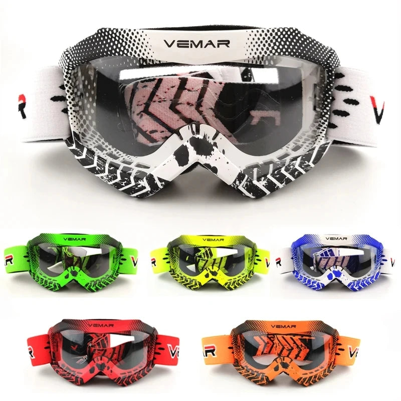 Professional Children Motocross Goggles Kids Motorcycle Glasses Kid MX MTB Off-Road Dirt Bike Child Goggles For MX Helmet
