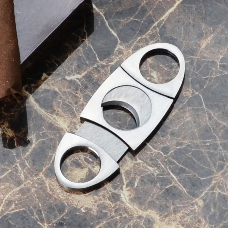 New Cigar Cutter Stainless Steel Sharp Cigar Cutter Manual Cigarette Breaker Scissors Accessories Wedding Party Souvenir Gifts