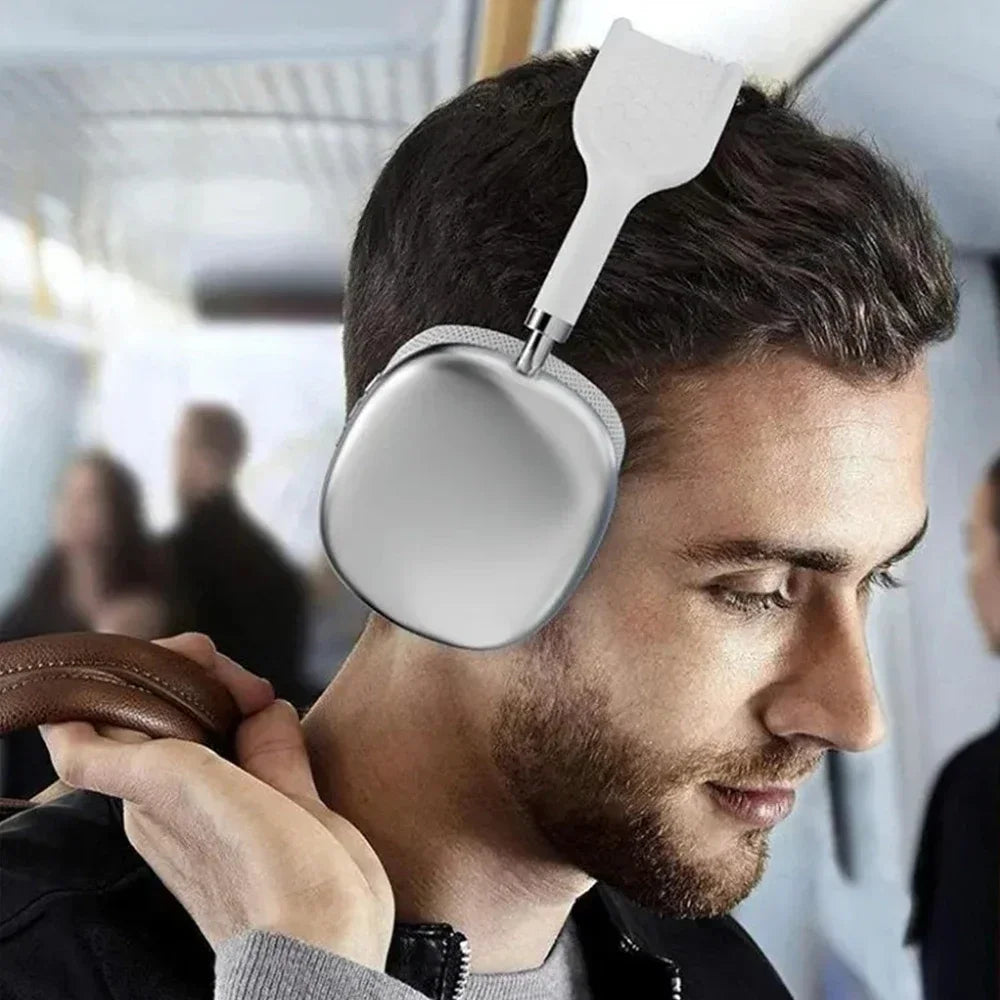 Head Mounted Bass Earphones Wireless Bluetooth Earphones Sports Headset Game with Charging Touch Control Earbuds for Music