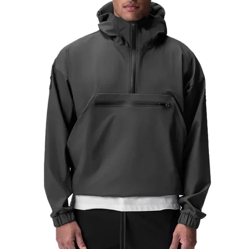 Men's Spring Autumn Running Hooded Jackets Gym Fitness Sports Sportswear Hoodies Zipper Hoody Sweatshirt Casual Pullover Coat