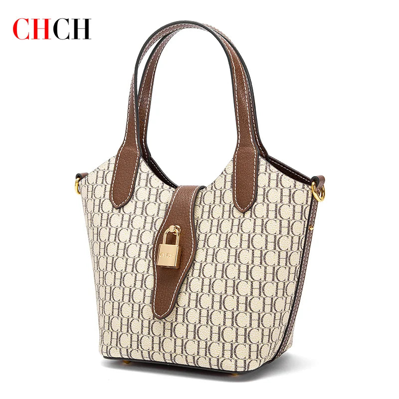CHCH Women's Handbag Autumn New Collection Simple Women's Vegetable Basket Handbag